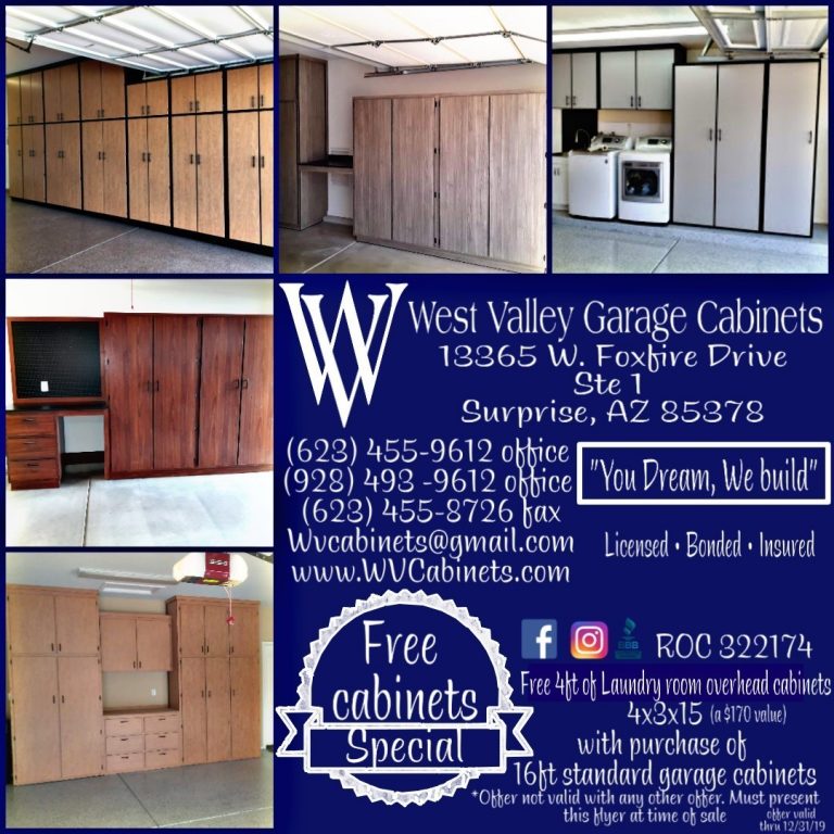 West Valley Custom Garage Cabinets