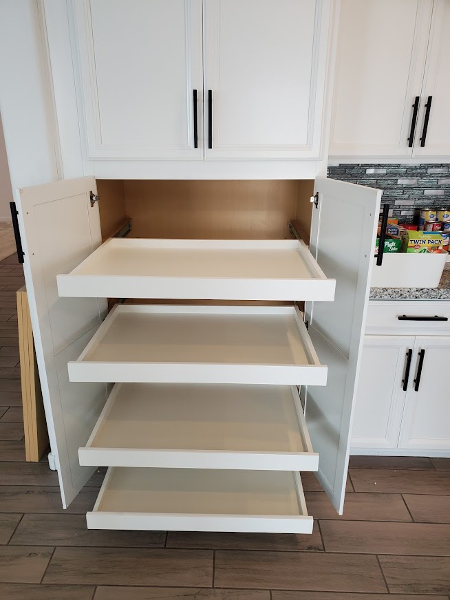 SLIDE OUT DRAWERS - West Valley Garage Cabinets